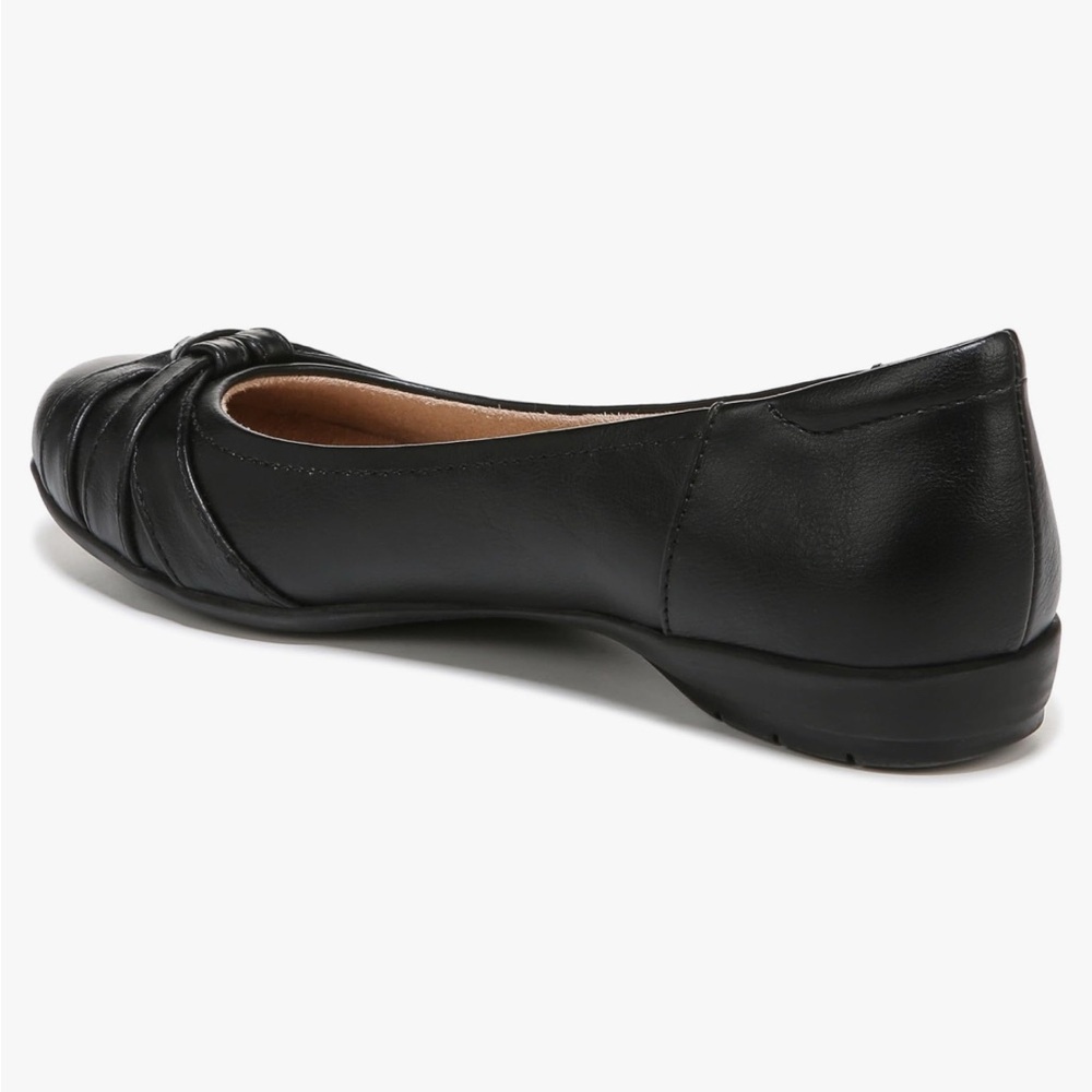 SOUL Naturalizer Gift black Faux leather ballet flat. NWT(NIB) Size6.5M US - Picture 2 of 8